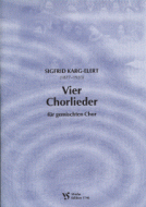 Vier Chorlieder 