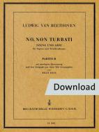 No, non turbarti für Sopran und Streichorchester WoO 92a Download