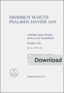 Danket dem Herren, denn er ist freundlich Download
