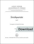 Streichquartett Es-Dur op. 29/1 