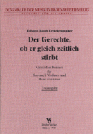 Der Gerechte, ob er gleich zeitlich stirbt 