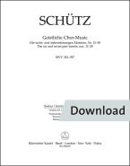 Geistliche Chor-Music SWV 381-397 