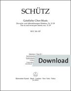 Geistliche Chor-Music SWV 381-397 