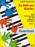 Zu dritt am Klavier Download