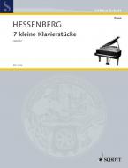 7 kleine Klavierstücke op. 12 Standard