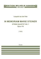 In Memoriam Marie Steiner Op. 176 - Viola 