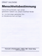 Menschheitsbestimmung 