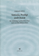 Sinfonia, Predigt und Choral 