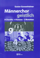 Männerchor geistlich 9 x 4 x 2 