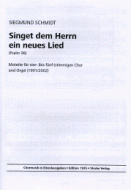 Singet dem Herrn ein neues Lied 