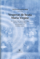 Vesperae de beata Maria Virgine 
