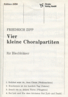 4 kleine Choralpartiten 