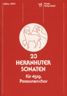 23 Herrnhuter Sonaten 