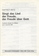 Singt das Lied der Freude, der Freude über Gott 