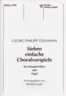Sieben einfache Choralvorspiele 