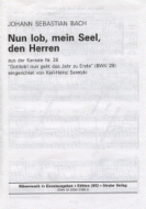 Nun lob, mein Seel, den Herren 