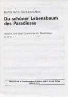 Du schöner Lebensbaum des Paradieses 