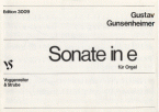Sonate in e 