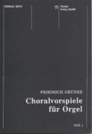 Choralvorspiele für Orgel Heft 1 