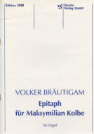 Epitaph für Maksymilian Kolbe 