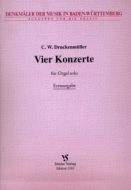 4 Konzerte für Orgel solo 