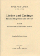 Lieder und Gesänge Heft 1 