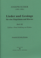 Lieder und Gesänge Heft 3 