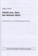 Erhalt uns, Herr, bei deinem Wort 
