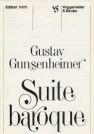 Suite baroque für Streichorchester 