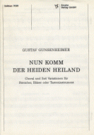 Nun komm, der Heiden Heiland 