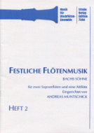 Festliche Flötenmusik Heft 2 