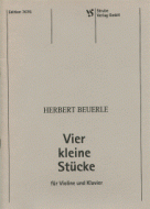 4 kleine Stücke 