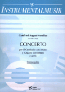 Concerto per il Cembalo concertato o Organo concertato e archi 