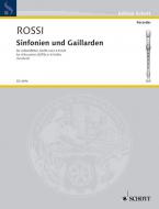 Sinfonien und Gaillarden Standard