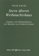 Stern überm Weihnachtshaus 