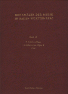 15 Offertorien op. 2 von 1766 