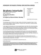 Brahms Interlude 