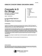 Concerto In D for Strings 