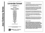 Lavender Sunset 