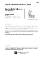 Russian Sailor's Dance 