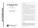 Tribute To Bird, Movement 1 