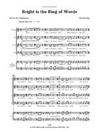 Bright is the Ring of Words 