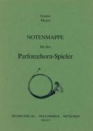 Notenmappe für den Parforcehorn-Spieler 