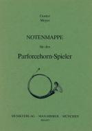 Notenmappe für den Parforcehorn-Spieler 
