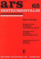 Konzert A-Dur op. 30 