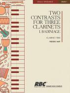 Contrasts for 3 Clarinets No. 1, "Badinage" 