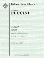 Tosca, Act II Aria: Vissi d'arte (soprano) 