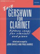 Easy Gershwin for clarinet 