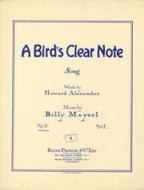 A Bird's Clear Note 