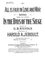 All Is Fair In Love And War 